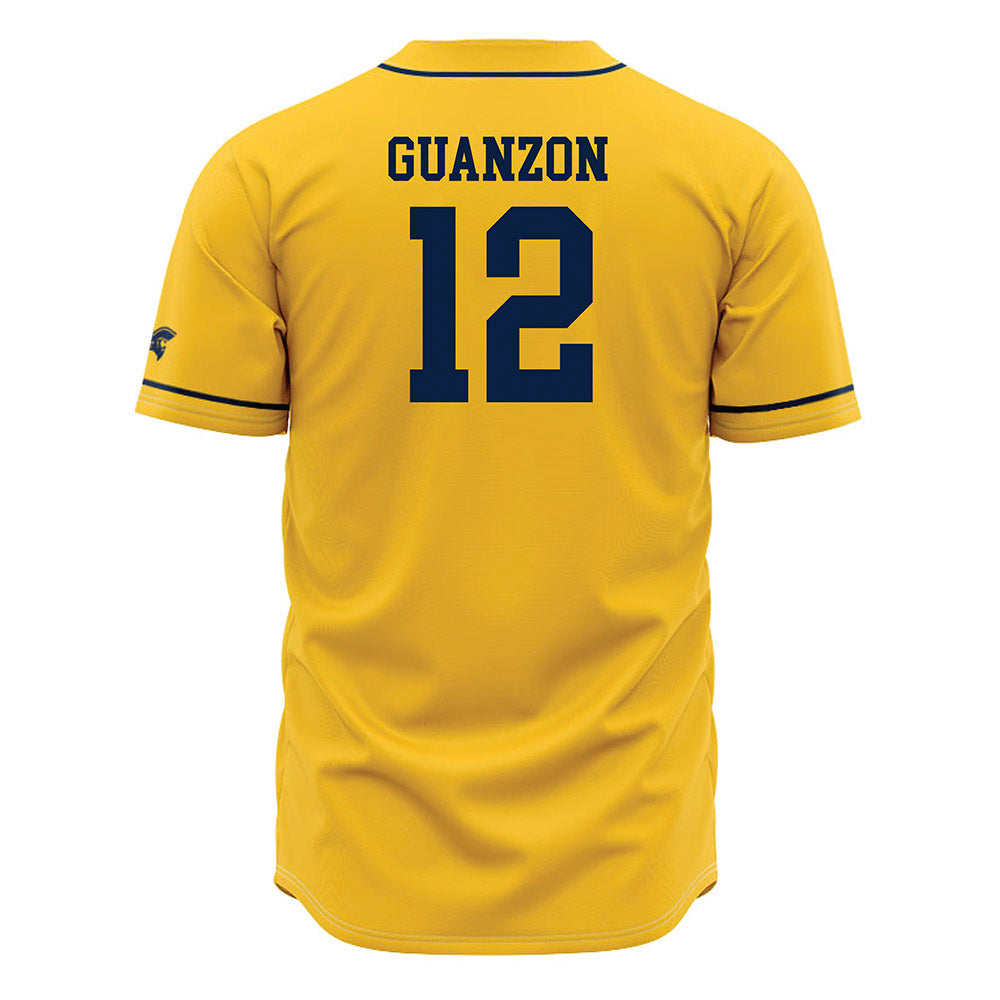 East Tennessee State - NCAA Baseball : Ian Guanzon - Gold Jersey-1