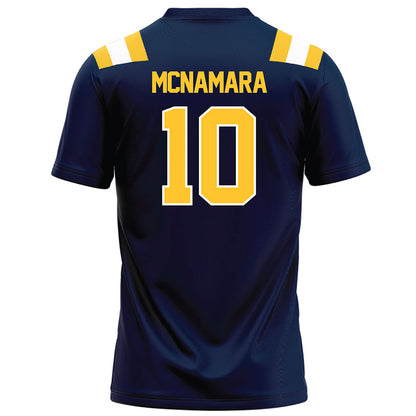 East Tennessee State - NCAA Football : Jake McNamara - Navy Football Jersey-1