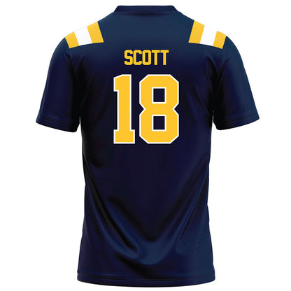 East Tennessee State - NCAA Football : Jayden Scott - Navy Football Jersey-1
