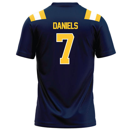 East Tennessee State - NCAA Football : Jaiden Daniels - Navy Football Jersey-1