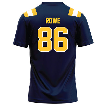 East Tennessee State - NCAA Football : Peyton Rowe - Navy Football Jersey-1