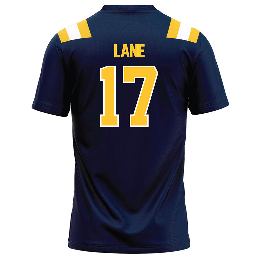 East Tennessee State - NCAA Football : Ethan Lane - Navy Football Jersey-1