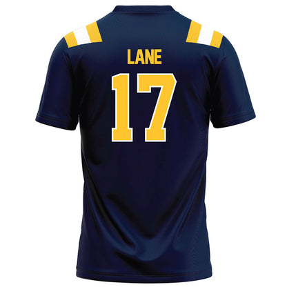 East Tennessee State - NCAA Football : Ethan Lane - Navy Football Jersey-1