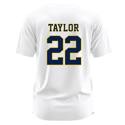 East Tennessee State - NCAA Softball : Abigail Taylor - White Jersey-1