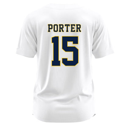 East Tennessee State - NCAA Softball : Hailey Porter - White Jersey-1