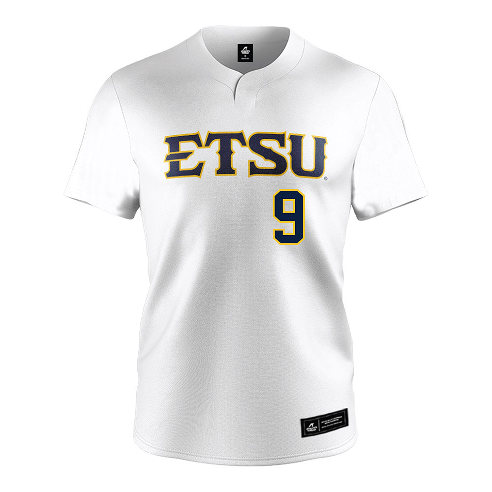 East Tennessee State - NCAA Softball : Marissa Barnes - White Jersey