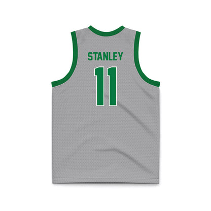 North Texas - NCAA Women's Basketball : Laynee Stanley - White Basketball Jersey-1