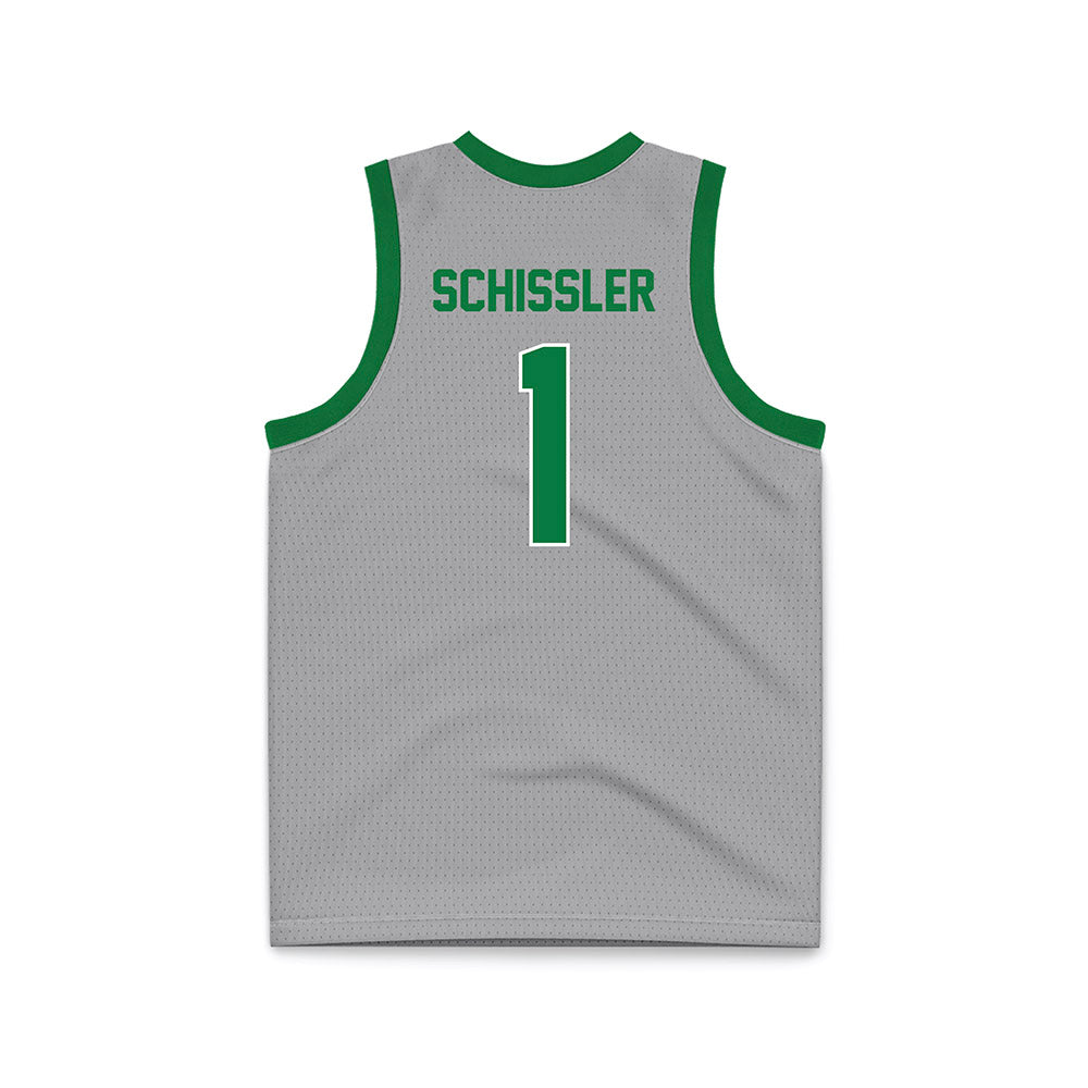 North Texas - NCAA Women's Basketball : Andi Schissler - White Basketball Jersey-1