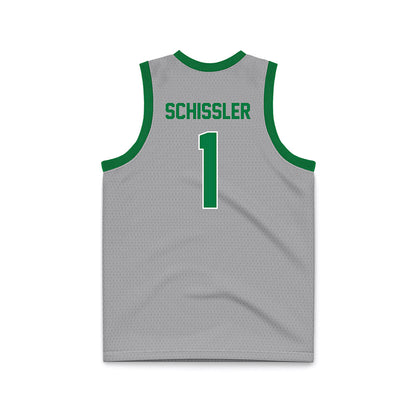 North Texas - NCAA Women's Basketball : Andi Schissler - White Basketball Jersey-1
