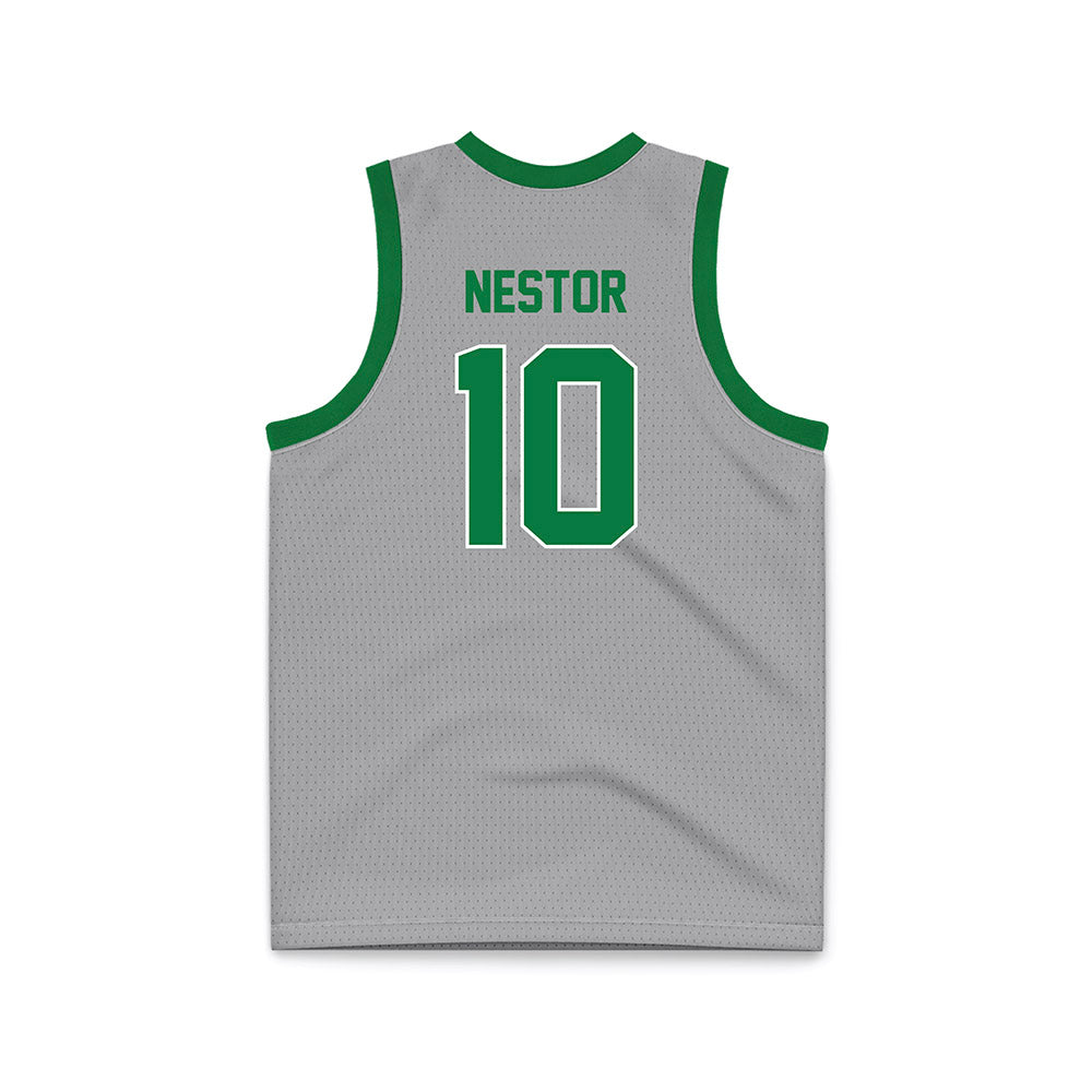 North Texas - NCAA Women's Basketball : Megan Nestor - White Basketball Jersey-1