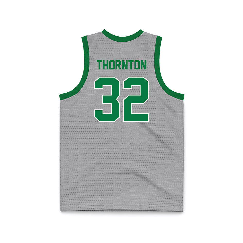 North Texas - NCAA Women's Basketball : Shelby Thornton - White Basketball Jersey-1