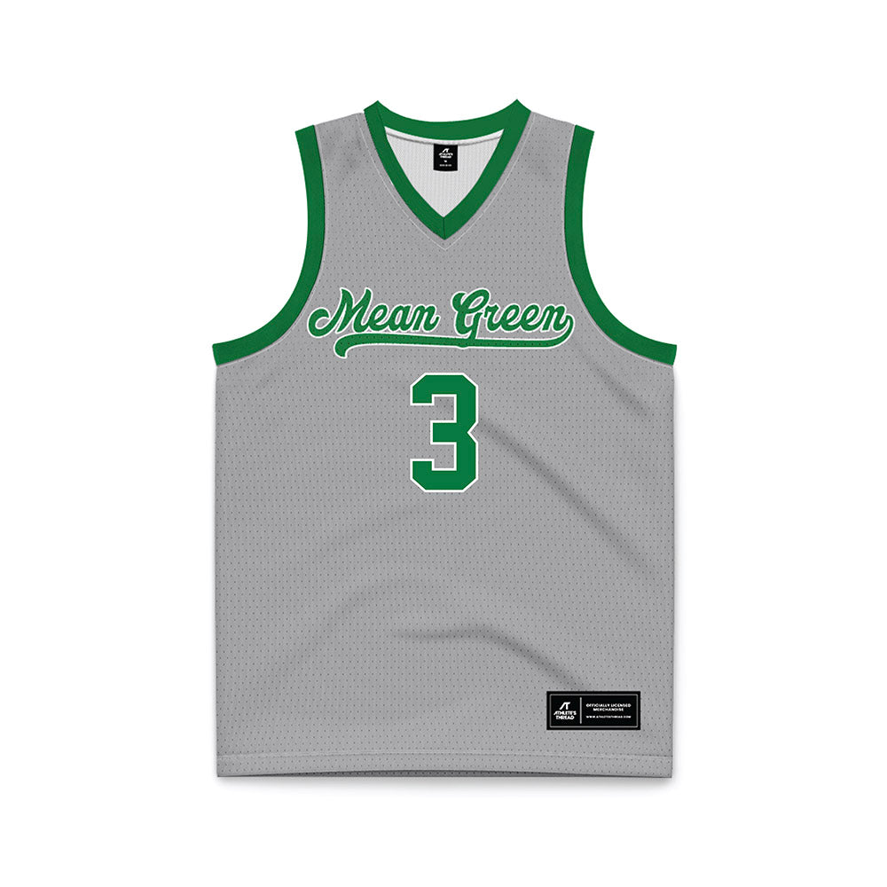 North Texas - NCAA Women's Basketball : Jazzy Owens Barnett - White Basketball Jersey-0