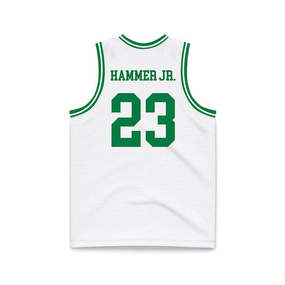 North Texas - NCAA Men's Basketball : Buddy Hammer Jr. - White Basketball Jersey-1