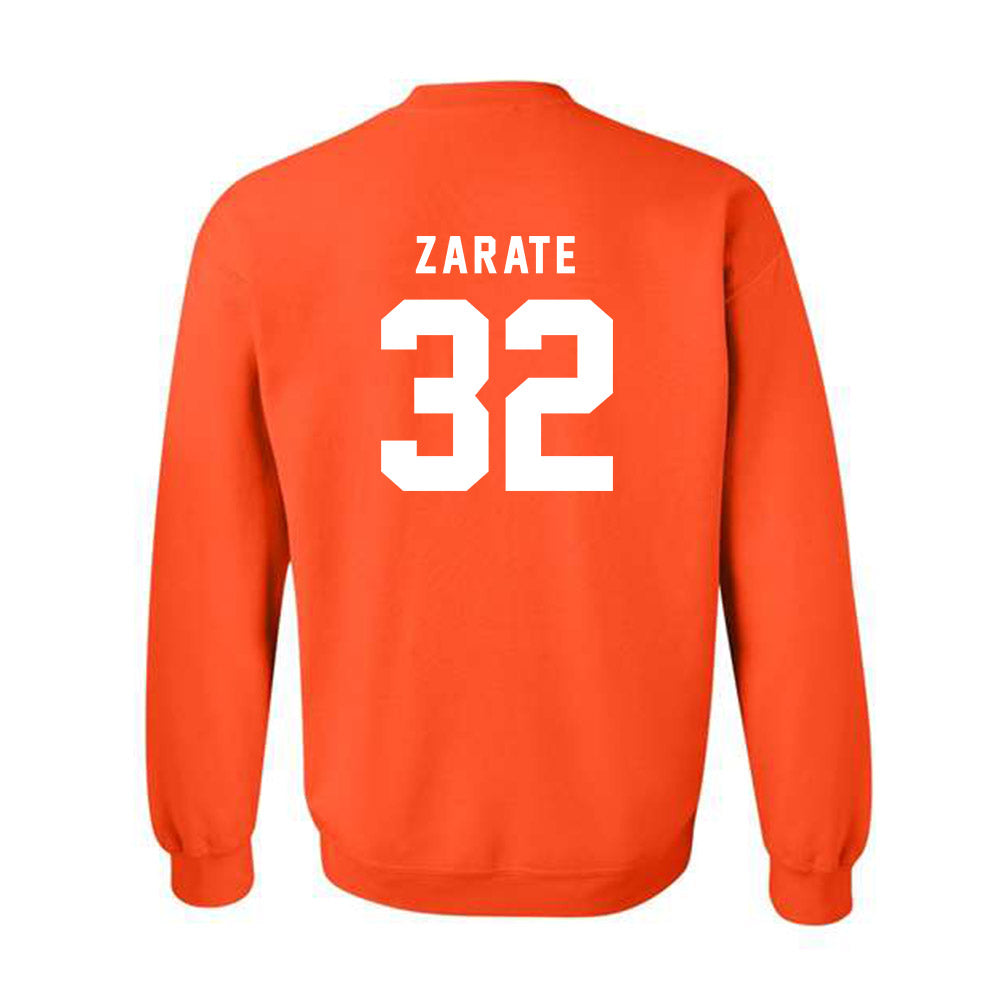 Campbell - NCAA Men's Soccer : Gabe Zarate - Classic Shersey Crewneck Sweatshirt-1