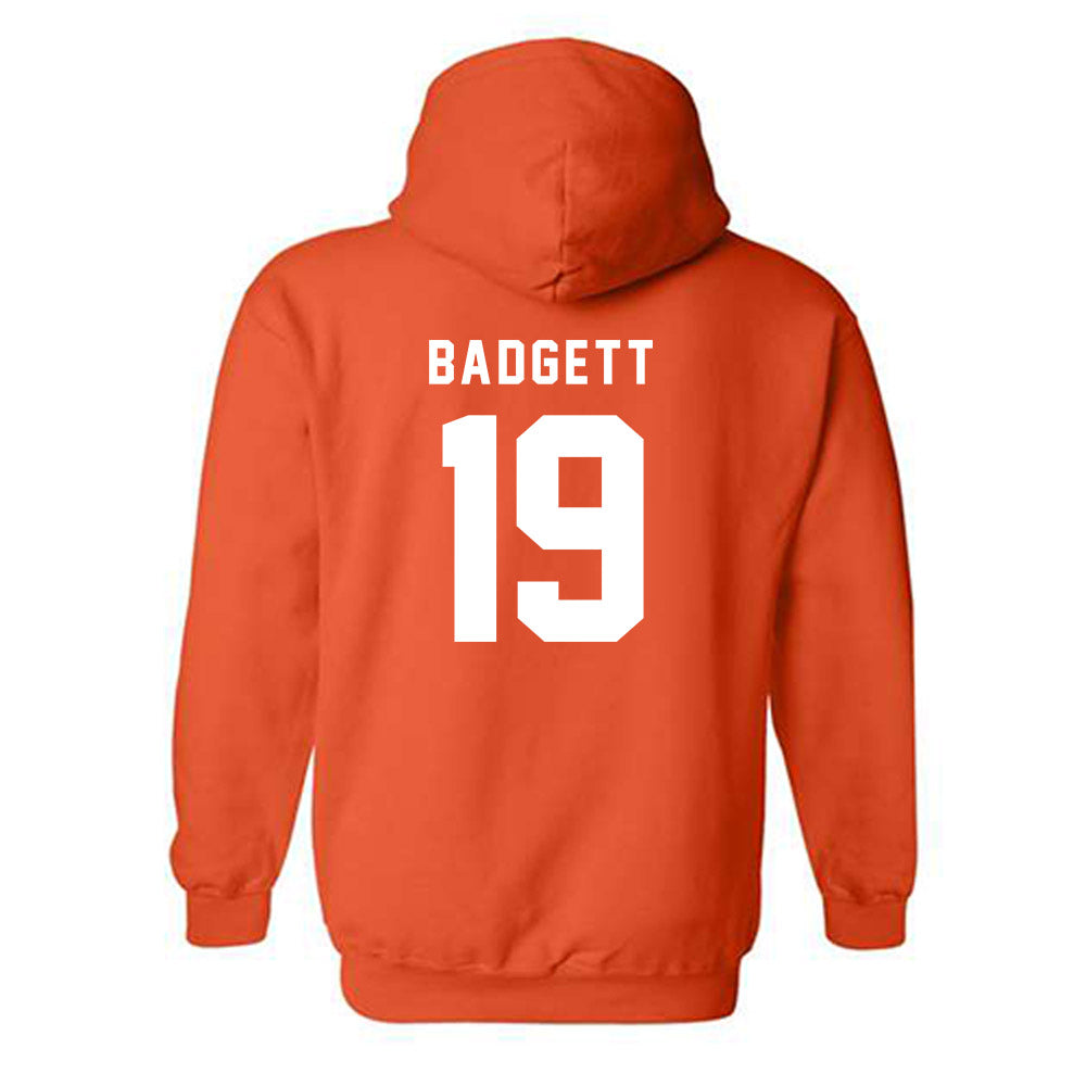 Campbell - NCAA Women's Soccer : Sadie Badgett - Classic Shersey Hooded Sweatshirt-1