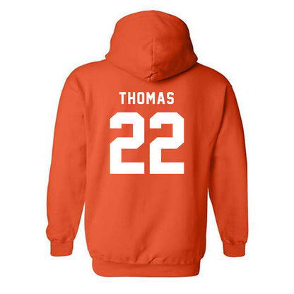 Campbell - NCAA Football : Devon Thomas - Classic Shersey Hooded Sweatshirt-1