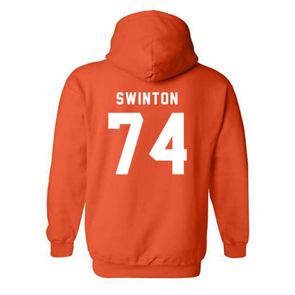 Campbell - NCAA Football : Rahshad Swinton - Classic Shersey Hooded Sweatshirt-1