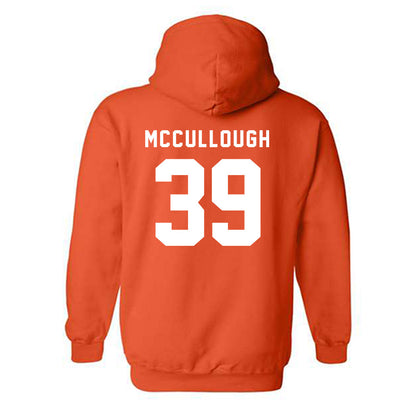 Campbell - NCAA Football : Robert McCullough - Classic Shersey Hooded Sweatshirt-1