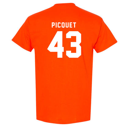 Campbell - NCAA Football : Will Picquet - Classic Shersey T-Shirt-1