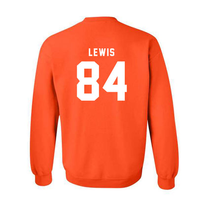 Campbell - NCAA Football : Daniel Lewis - Classic Shersey Crewneck Sweatshirt-1