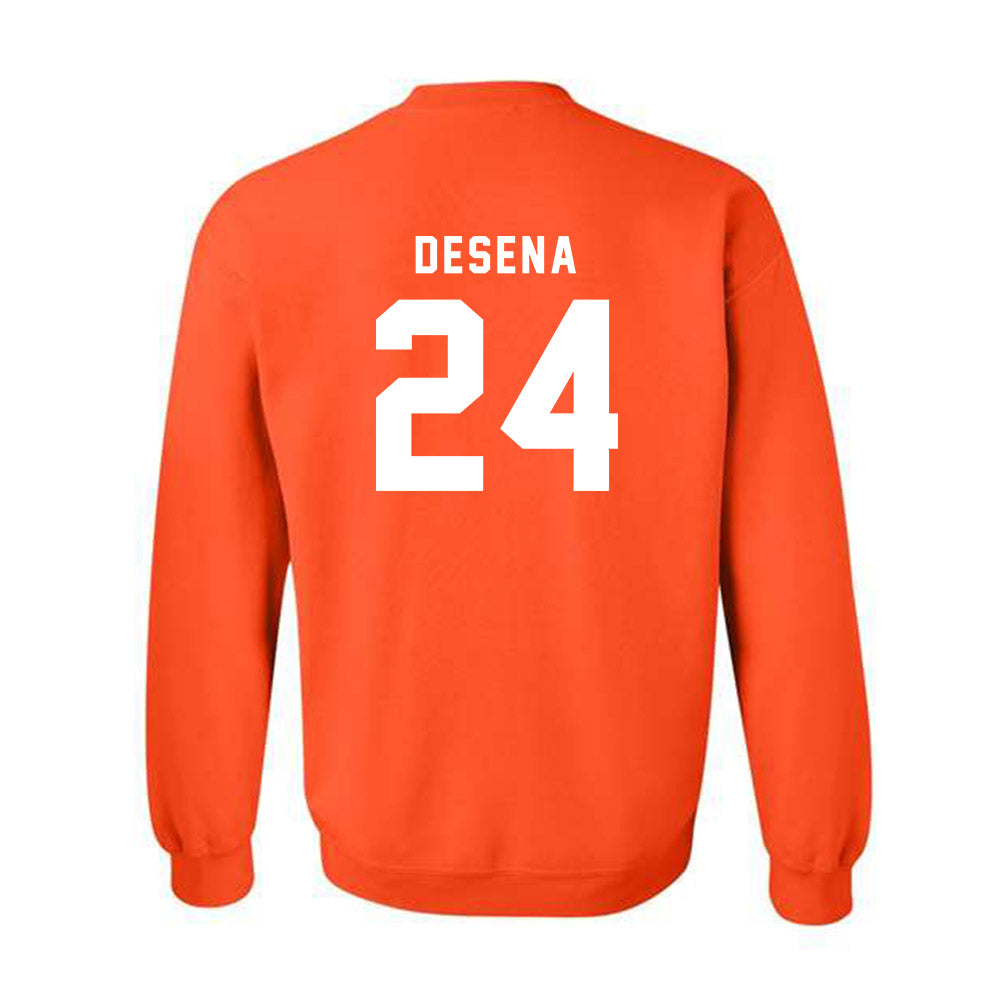 Campbell - NCAA Softball : Amber Desena - Classic Shersey Crewneck Sweatshirt-1