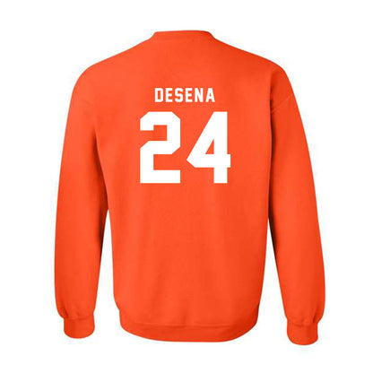 Campbell - NCAA Softball : Amber Desena - Classic Shersey Crewneck Sweatshirt-1