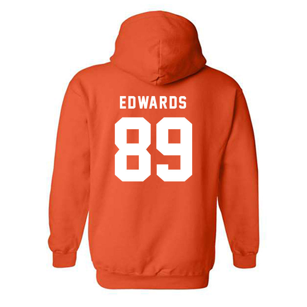 Campbell - NCAA Football : Okie Edwards - Classic Shersey Hooded Sweatshirt-1