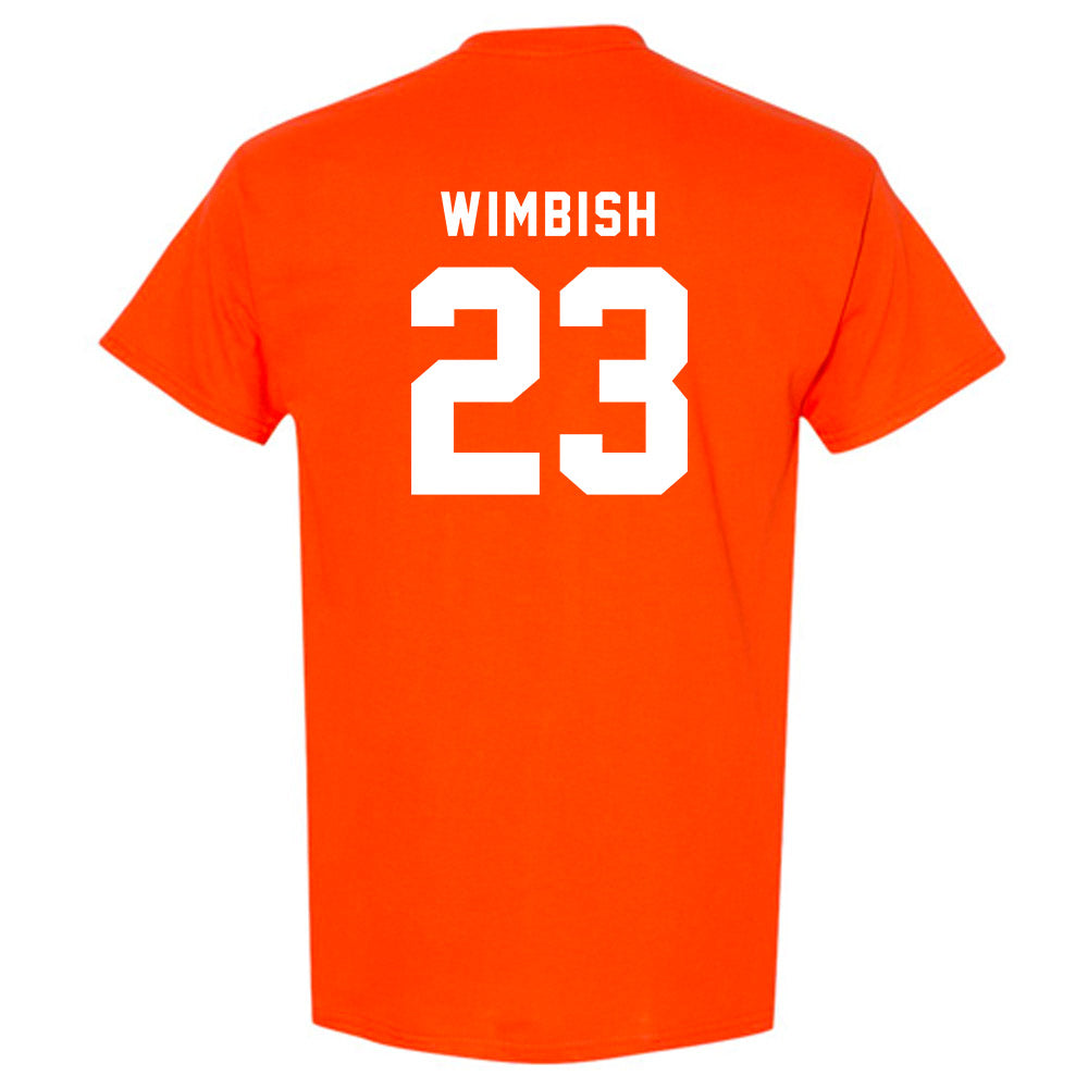 Campbell - NCAA Baseball : Camden Wimbish - Classic Shersey T-Shirt-1