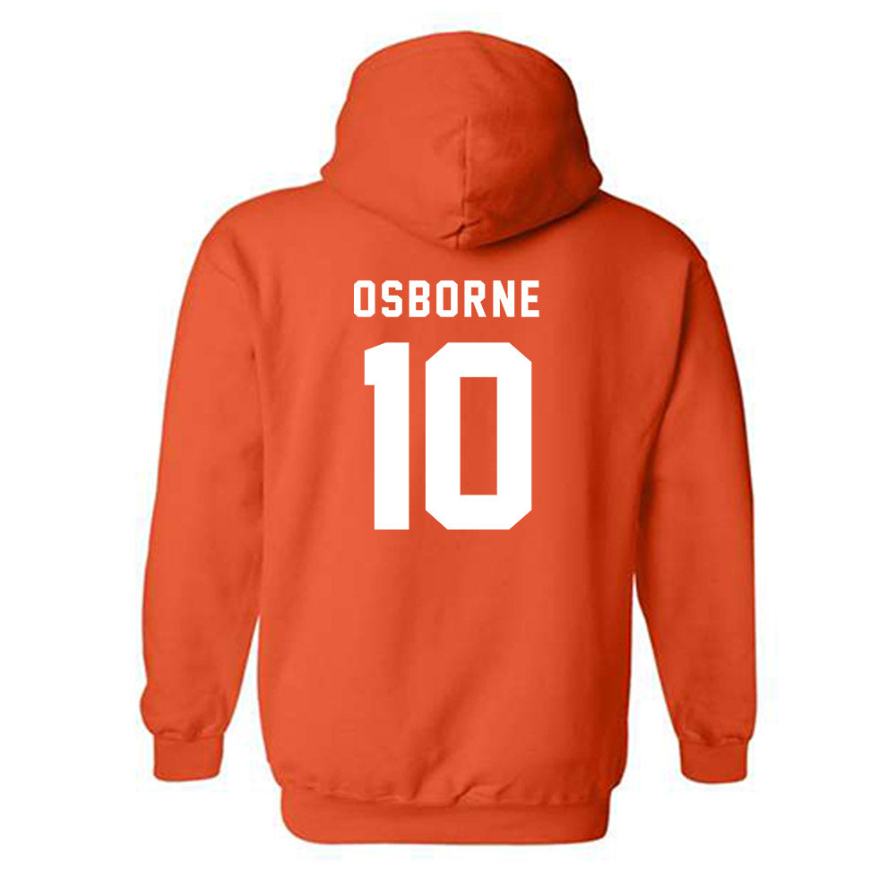 Campbell - NCAA Softball : Ella Osborne - Classic Shersey Hooded Sweatshirt-1