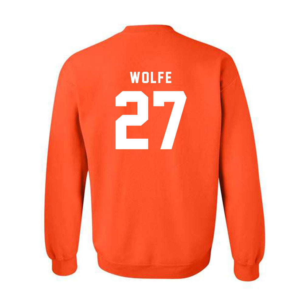 Campbell - NCAA Softball : Kasey Wolfe - Classic Shersey Crewneck Sweatshirt-1