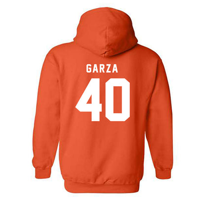 Campbell - NCAA Football : Justin Garza - Classic Shersey Hooded Sweatshirt-1