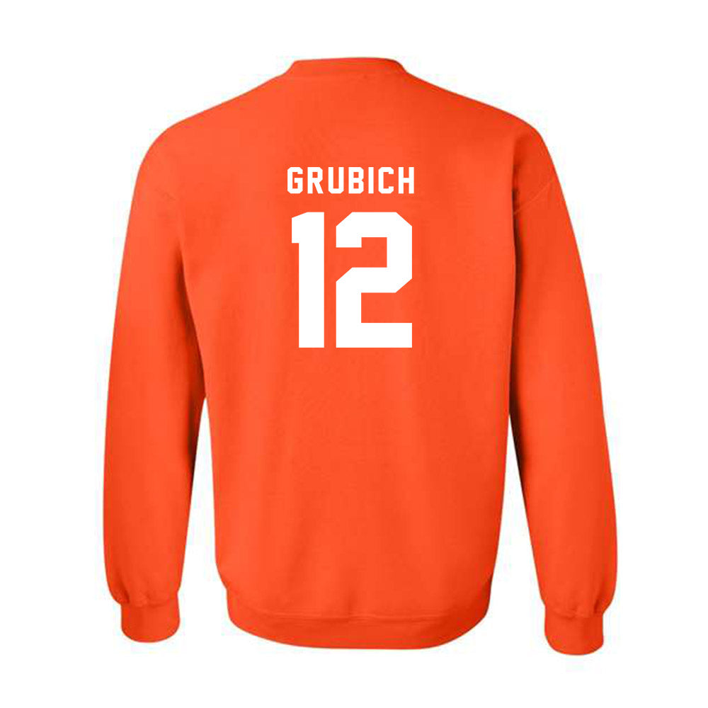 Campbell - NCAA Baseball : Lleyton Grubich - Classic Shersey Crewneck Sweatshirt-1