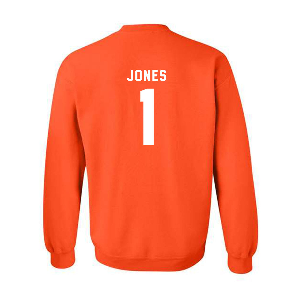 Campbell - NCAA Football : Spencer Jones - Classic Shersey Crewneck Sweatshirt-1