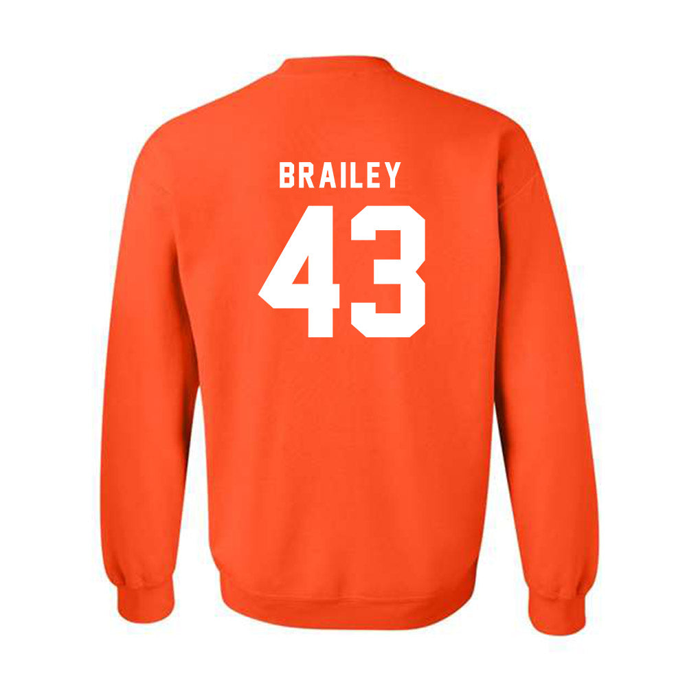 Campbell - NCAA Baseball : Beau Brailey - Classic Shersey Crewneck Sweatshirt-1