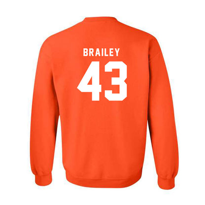 Campbell - NCAA Baseball : Beau Brailey - Classic Shersey Crewneck Sweatshirt-1