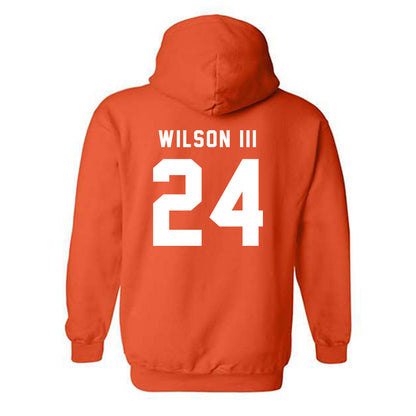Campbell - NCAA Football : Wilson Wilson III - Classic Shersey Hooded Sweatshirt-1
