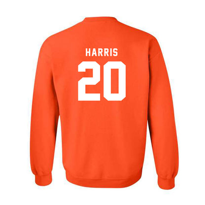 Campbell - NCAA Football : Gavin Harris - Classic Shersey Crewneck Sweatshirt-1