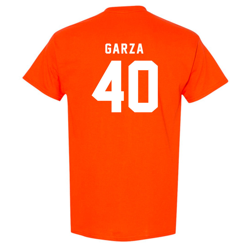 Campbell - NCAA Football : Justin Garza - Classic Shersey T-Shirt-1