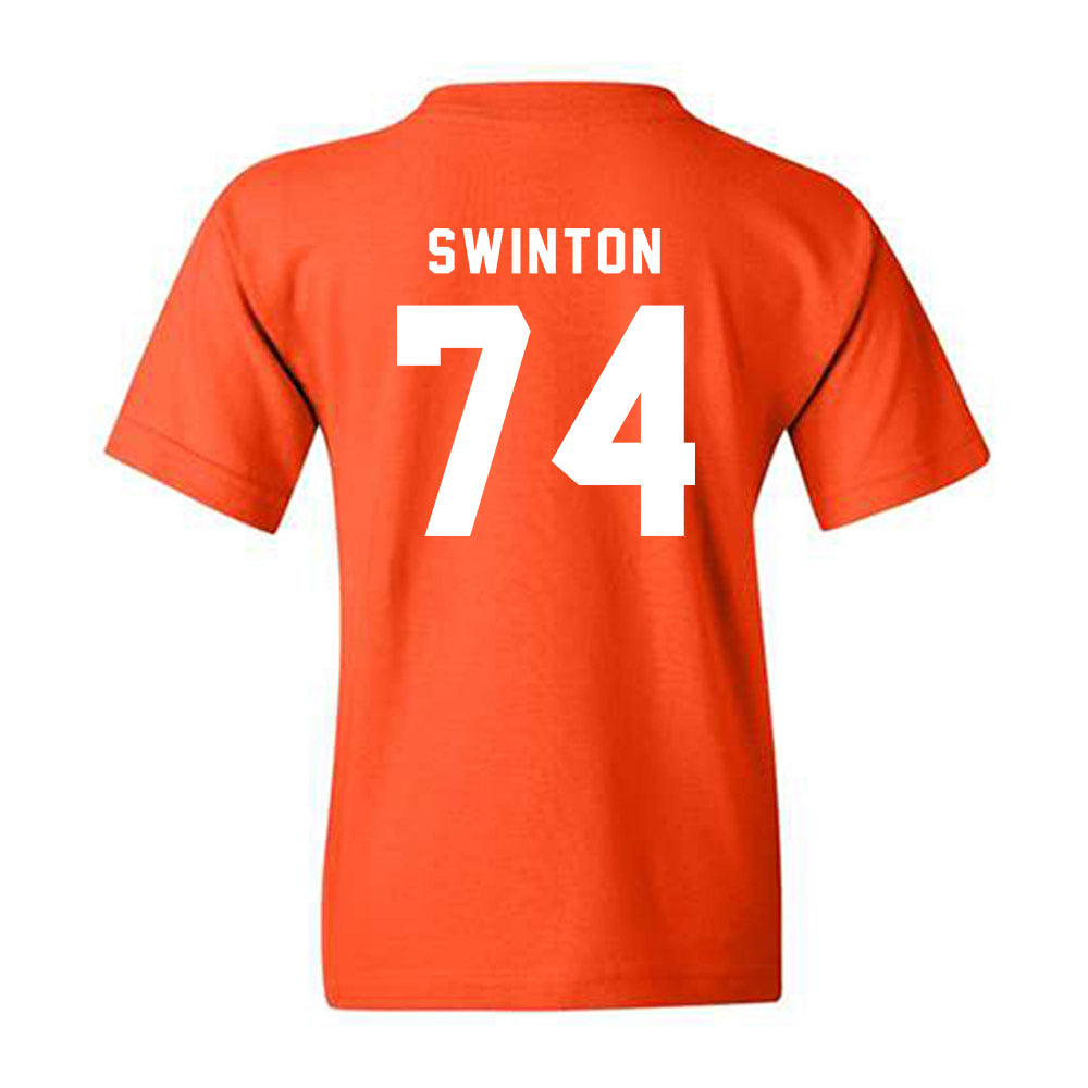 Campbell - NCAA Football : Rahshad Swinton - Classic Shersey Youth T-Shirt-1