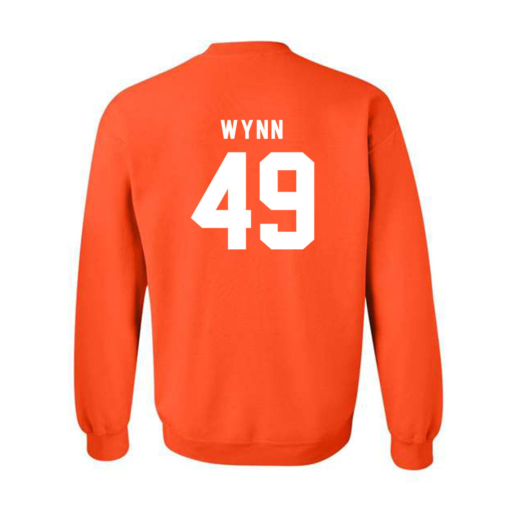 Campbell - NCAA Football : Lucas Wynn - Classic Shersey Crewneck Sweatshirt-1