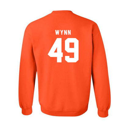 Campbell - NCAA Football : Lucas Wynn - Classic Shersey Crewneck Sweatshirt-1