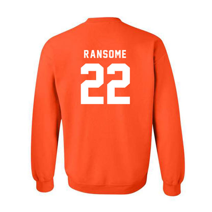 Campbell - NCAA Football : Greg Ransome - Classic Shersey Crewneck Sweatshirt-1