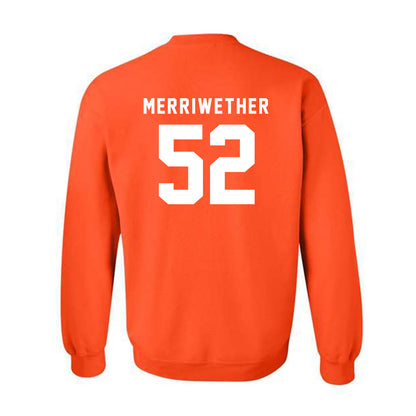 Campbell - NCAA Football : Mason Merriwether - Classic Shersey Crewneck Sweatshirt-1