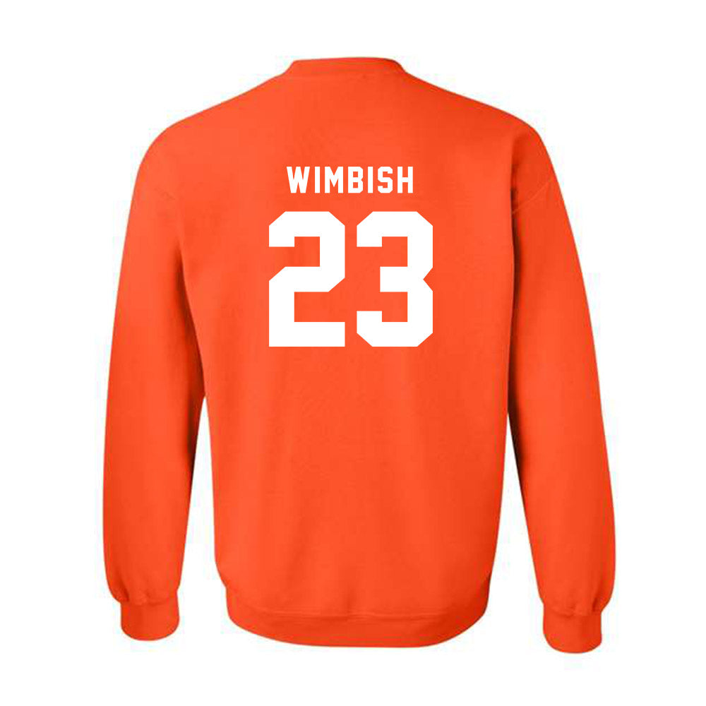 Campbell - NCAA Baseball : Camden Wimbish - Classic Shersey Crewneck Sweatshirt-1