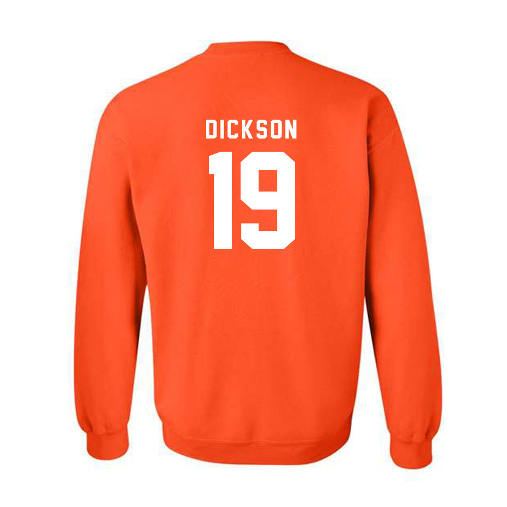 Campbell - NCAA Men's Soccer : Cole Dickson - Classic Shersey Crewneck Sweatshirt-1
