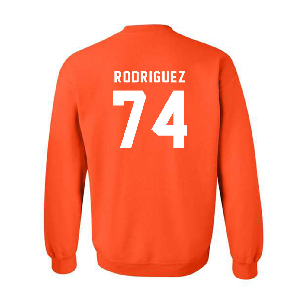 Campbell - NCAA Football : John Rodriguez - Classic Shersey Crewneck Sweatshirt-1