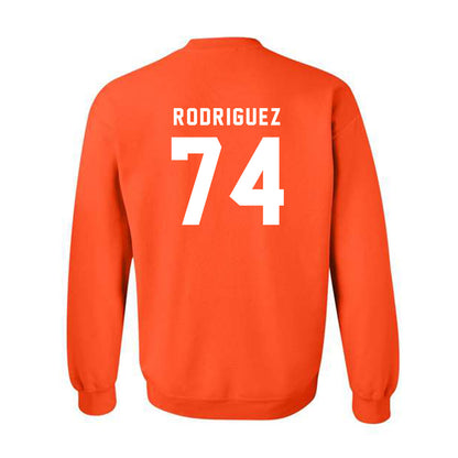 Campbell - NCAA Football : John Rodriguez - Classic Shersey Crewneck Sweatshirt-1