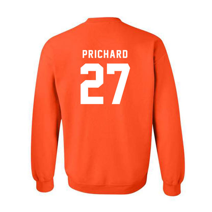 Campbell - NCAA Football : Davis Prichard - Classic Shersey Crewneck Sweatshirt-1