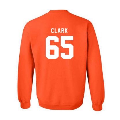 Campbell - NCAA Football : Hunter Clark - Classic Shersey Crewneck Sweatshirt-1