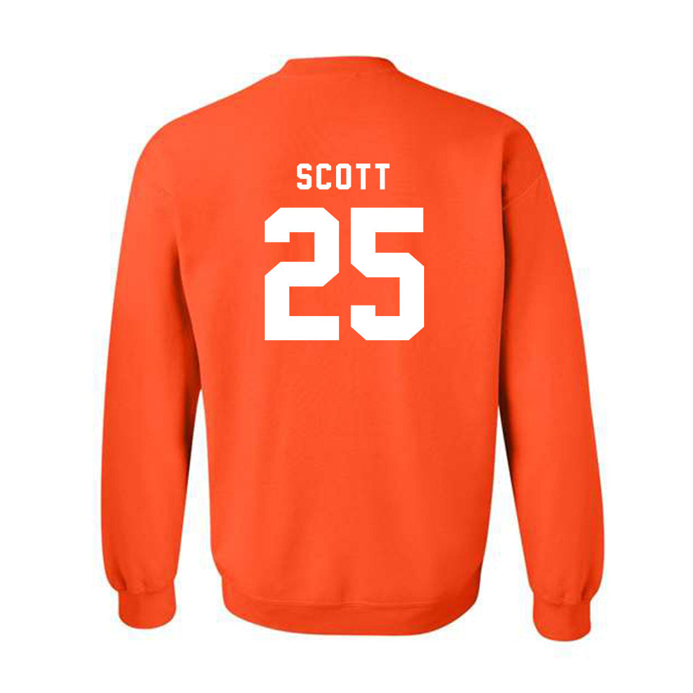 Campbell - NCAA Football : Kyle Scott - Classic Shersey Crewneck Sweatshirt-1